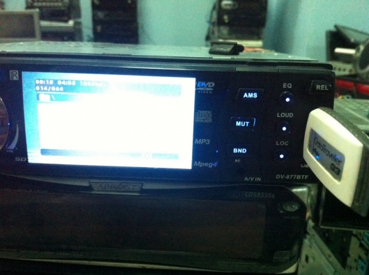 เครื่องเล่น 1 DIN จอ3นิ้ว DVD USB SD MP4 VCD CD ปรีเอ้า Camera Back AUX มือ2 ญี่ปุ่น เครื่องเล่น 1 DIN จอ3นิ้ว DVD USB SD MP4 VCD CD ปรีเอ้า Camera Back AUX มือ2 ญี่ปุ่น