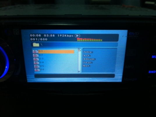 เครื่องเล่น 1 DIN จอ3นิ้ว DVD USB SD MP4 VCD CD ปรีเอ้า Camera Back AUX มือ2 ญี่ปุ่น เครื่องเล่น 1 DIN จอ3นิ้ว DVD USB SD MP4 VCD CD ปรีเอ้า Camera Back AUX มือ2 ญี่ปุ่น