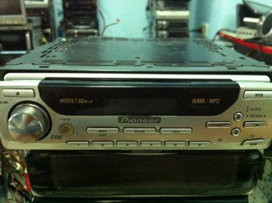 Pioneer DEH-P8450MP ไฟฟ้า2ชั้น MP3 CD FMคลื่นไทย กราฟฟิกหน้าจอ ปรีเอ้า3ชุด คุมกล่องCD มือ2 Pioneer DEH-P8450MP ไฟฟ้า2ชั้น MP3 CD FMคลื่นไทย กราฟฟิกหน้าจอ ปรีเอ้า3ชุด คุมกล่องCD มือ2