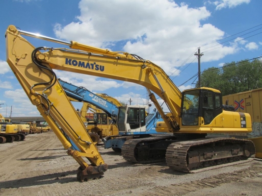 KOMATSU PC400LC-7 13,300ชม. ปี2005 หากรอของได้ 60-90 วัน ติดต่อมาได้เลยครับ
