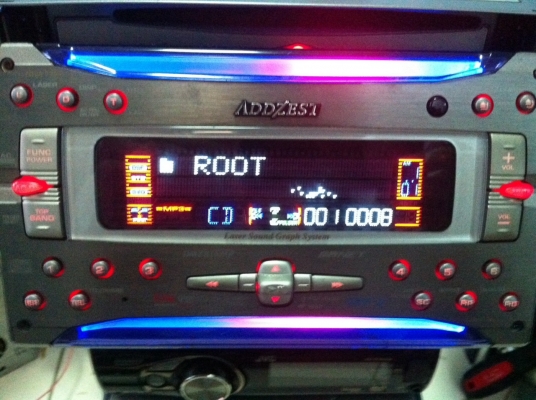 ADDZEST DMZ815MP 24ฺBit MP3 MD CD กราฟฟิกหน้าจอ กราฟฟิกเลเซอร์ ปรับขึ้นลงได้3ระดับ ปรีเอ้า2ชุด ฟังชั่นมือถือ มือ2 ญี่ปุ่น