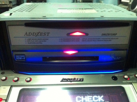 ADDZEST DMZ815MP 24ฺBit MP3 MD CD กราฟฟิกหน้าจอ กราฟฟิกเลเซอร์ ปรับขึ้นลงได้3ระดับ ปรีเอ้า2ชุด ฟังชั่นมือถือ มือ2 ญี่ปุ่น