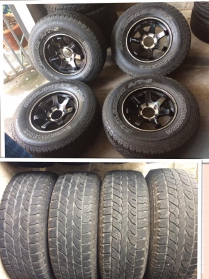 ล้อ RT7 ขอบ16 พร้อมยา YOKO 265-70-16