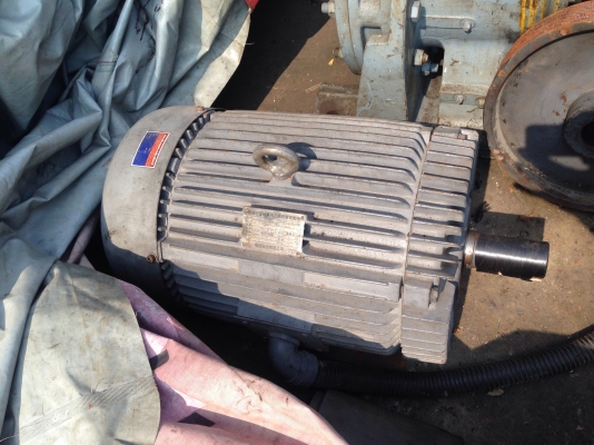 ขายมอเตอร์ teco ขนาด 50 HP. 1450 RPM. 380 V  made in Taiwan สภาพสวย วิ่งนิ่ม พร้อมใช้งาน