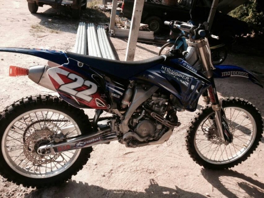 ขายyz250fปี2007แถมรองเท้าพร้อมชุดแข่ง ขายyz250fปี2007แถมรองเท้าพร้อมชุดแข่ง