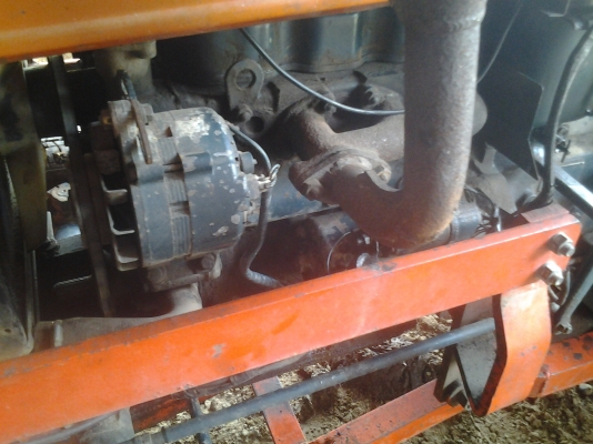 ขายตามสภาพรถไถ20คูโบต้ามีดันหน้ามีพานหลังใช้งานปกติ