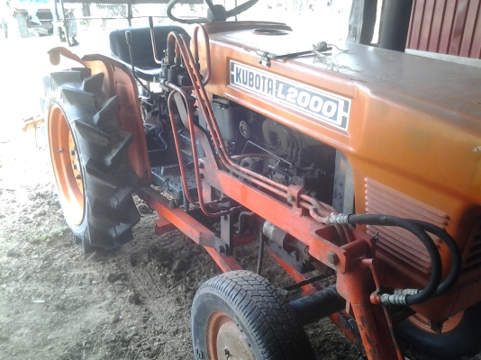 ขายตามสภาพรถไถ20คูโบต้ามีดันหน้ามีพานหลังใช้งานปกติ