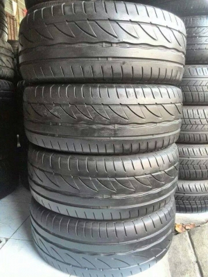 ขายยาง BRIDGESTONE RE002 205-45-16 ปี12 ดอกสวย ไม่กินข้าง ชุดละ 4,900 บาท
