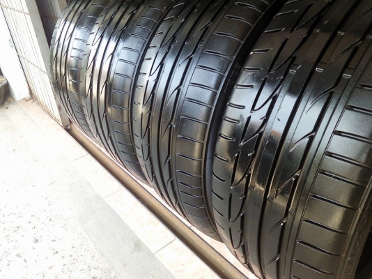 ขายยางบริสโตน S001 225/40/19-255/35/19 รันแฟรด ปี12 ไม่มีปะ ไม่มีแตกลายงา ไม่มีฉีก