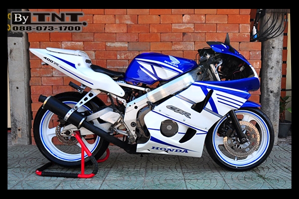 <TNT>ขาย Honda CBR(NC-23) 400 cc./ปี89/ทะเบียนแท้/แต่ง..สวยๆ>>>คับ