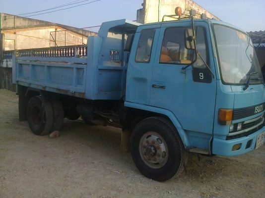 6ล้อดั้มยาง9.00 ISUZU หัวร็อกกี้ คัสซีจัมโบ้ วางเครื่อง HO7C 185แรง