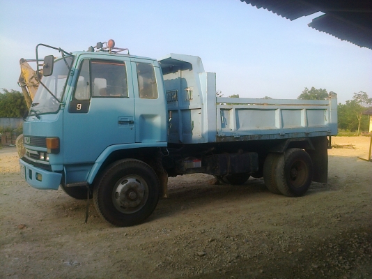 6ล้อดั้มยาง9.00 ISUZU หัวร็อกกี้ คัสซีจัมโบ้ วางเครื่อง HO7C 185แรง