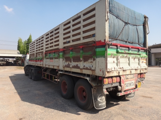 ขายด่วน สิบล้อหัวลากพร้อมหางคอก HINO FM 3M สวยจัดพร้อมใช้งาน