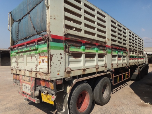 ขายด่วน สิบล้อหัวลากพร้อมหางคอก HINO FM 3M สวยจัดพร้อมใช้งาน