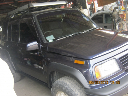 ขาย SUZUKI VITARA ปี 2000 เครื่องเดิม เกียร์ออโต้ ติดตั้งแก้ส LPG หัวฉีด ทะเบียน โอน