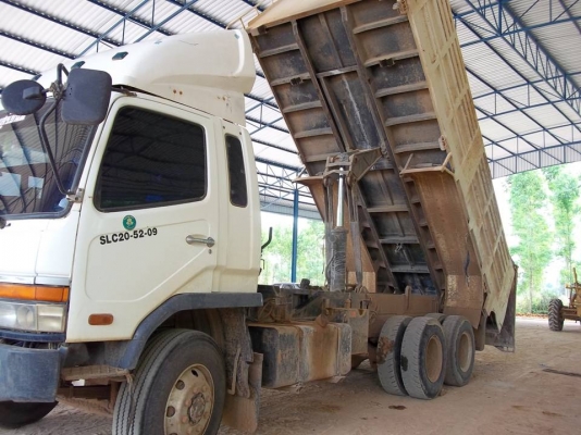 ขาย มิตซู 260 แรง M627 ยูโร2 / ปี 2546 ( พ่วง 18 ล้อดั๊ม / กระบะดั๊มท้องเรือ อู่ เสรีชัย )