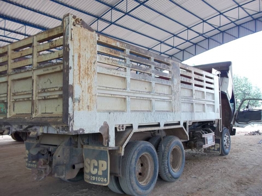 ขาย มิตซู 260 แรง M627 ยูโร2 / ปี 2546 ( พ่วง 18 ล้อดั๊ม / กระบะดั๊มท้องเรือ อู่ เสรีชัย )