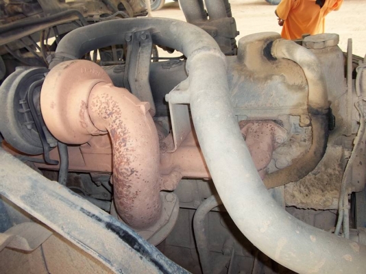 ขาย มิตซู 260 แรง M627 ยูโร2 / ปี 2546 ( พ่วง 18 ล้อดั๊ม / กระบะดั๊มท้องเรือ อู่ เสรีชัย )