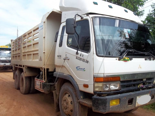 ขาย มิตซู 260 แรง M627 ยูโร2 / ปี 2546 ( พ่วง 18 ล้อดั๊ม / กระบะดั๊มท้องเรือ อู่ เสรีชัย )