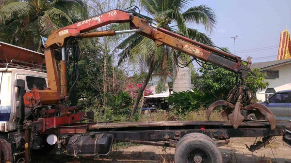 เฮี้ยบ 3 ตัน FERRARI 708 3ชัก พร้อมตัวคีบ 1.2 เมตร ใช้งานได้ทันที นครปฐม เจ้าของขายเองครับ