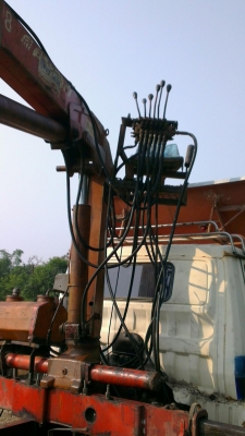 เฮี้ยบ 3 ตัน FERRARI 708 3ชัก พร้อมตัวคีบ 1.2 เมตร ใช้งานได้ทันที นครปฐม เจ้าของขายเองครับ