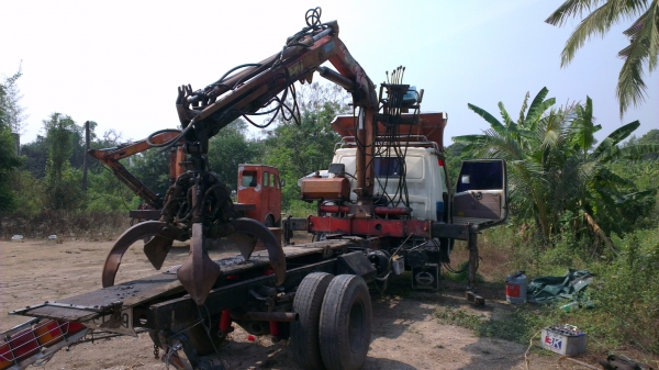 เฮี้ยบ 3 ตัน FERRARI 708 3ชัก พร้อมตัวคีบ 1.2 เมตร ใช้งานได้ทันที นครปฐม เจ้าของขายเองครับ