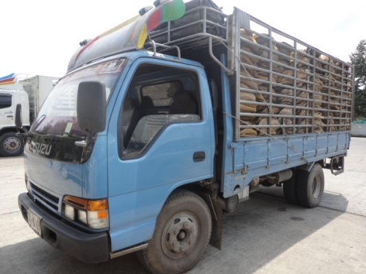 6 ล้อร้้ว ISUZU NPR 120 แรง เครื่อง 4HF1 ฝาขาว มือเดียวจากห้างแท้