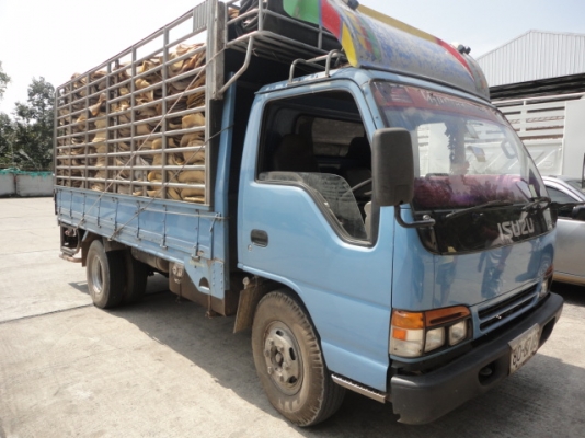 6 ล้อร้้ว ISUZU NPR 120 แรง เครื่อง 4HF1 ฝาขาว มือเดียวจากห้างแท้