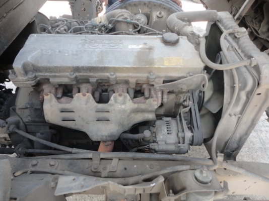 6 ล้อร้้ว ISUZU NPR 120 แรง เครื่อง 4HF1 ฝาขาว มือเดียวจากห้างแท้