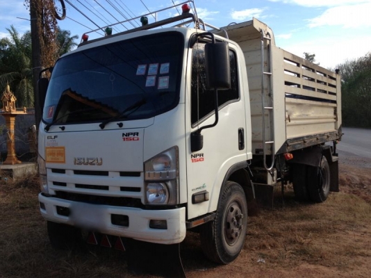 รถอิซูซุ 6 ล้อดั๊ม NPR 150 แรงม้า  ปี 52  สนใจติดต่อ 081 - 6079515