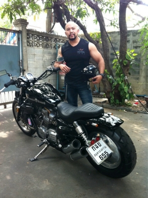 ขาย HONDA MAGNA 750 สเป็คนอก  ทะเบียนเเท้  กทม