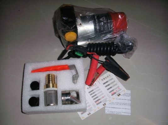 ปั๊มน้ำมันโซล่า24Vสำหรับเครื่องจักรกลหนัก(สินค้ามีจำนวนจำกัด)