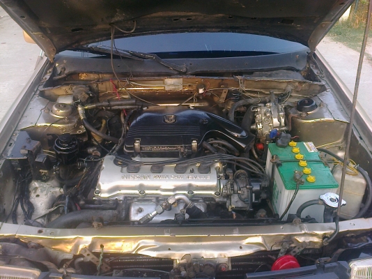 nissun sunny เครื่องNV1500 ติดแก็สLPGลงเล่ม/พวงมาลัยเพาเวอร์