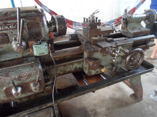 เครื่องกลึงญี่ปุ่น 5 ฟุต  เกียร์บล็อก ลดราคาถูกสุด ๆ 40,000