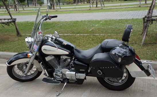 ขาย Honda Shadow 750 ปี 2008 ใช้เพลา ทะเบียนแท้ ๆ ผ่าน  สมอ. พร้อมโอน