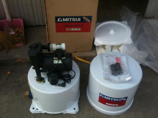 ขายปั๊มน้ำอัตโนมัติ 250 วัตถ์ จัดส่งได้ บ้าน3ชั้นสบาย ครับ