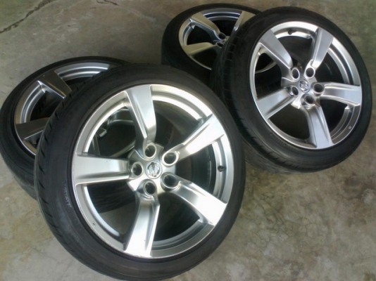 Mag 370Z 18" F8R9 5.114.3 Off+35+15 พร้อมยาง TOYO Mag 370Z 18" F8R9 5.114.3 Off+35+15 พร้อมยาง TOYO