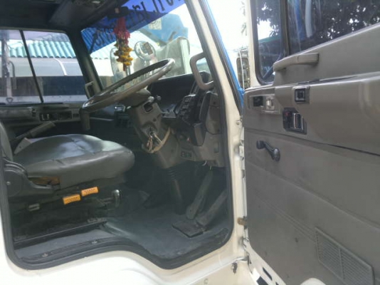 ขายรถ 6 ล้อ กระบะคาร์โก้ 5.20 เมตรติดตั้งเครน UNIC ขนาด 3.7 ตัน 3 ชัก 4 ปลอก ISUZU 175 โบอินย์เตอรื สวยมากๆ พร้อมใช้