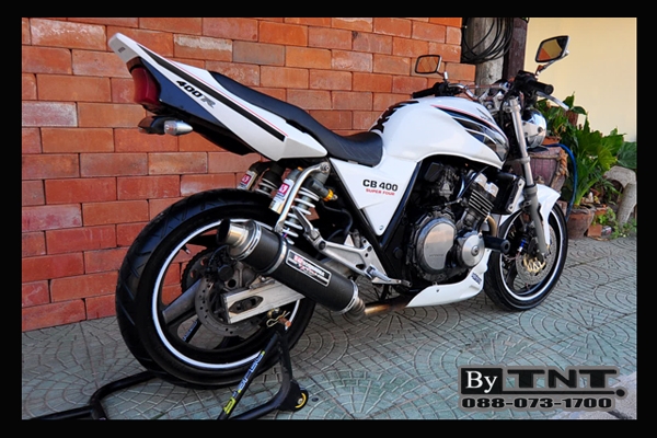 <TNT>ขาย Honda SF CB 400(NC-31) 400 cc./ปี93/สีขาว/Inv.+สพม. /แต่ง..สวยๆ>>>