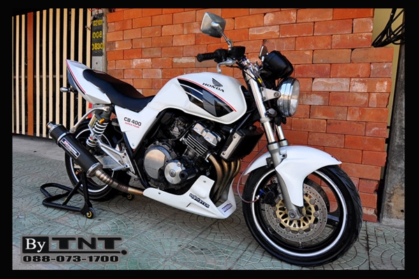 <TNT>ขาย Honda SF CB 400(NC-31) 400 cc./ปี93/สีขาว/Inv.+สพม. /แต่ง..สวยๆ>>>
