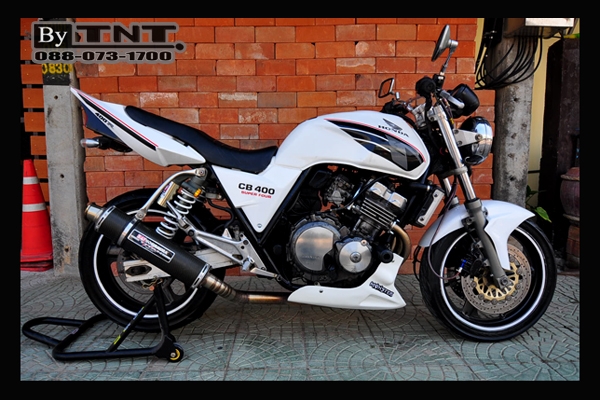 <TNT>ขาย Honda SF CB 400(NC-31) 400 cc./ปี93/สีขาว/Inv.+สพม. /แต่ง..สวยๆ>>>