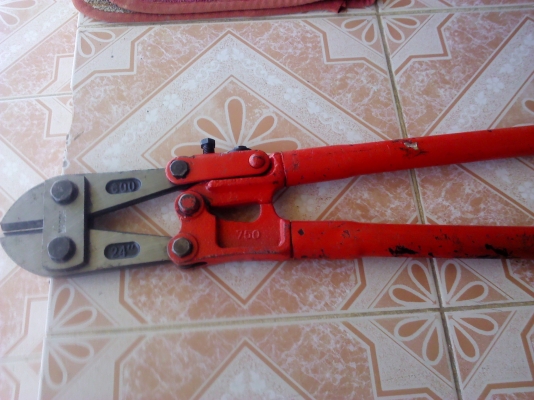 กรรไกรตัดเหล็กเส้น MACOH ขนาด 24 นิ้ว สภาพสวยพร้อมใช้เหล็กแข็ง