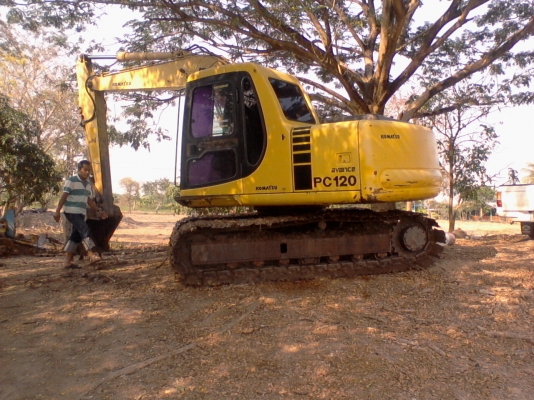 ขายแม็กโครPC 120-6 เอกสารแจ้งจําหน่ายยนต์ตระการเครืองจักรกล รถสวยพร้อมใช้