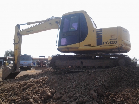 ขายแม็กโครPC 120-6 เอกสารแจ้งจําหน่ายยนต์ตระการเครืองจักรกล รถสวยพร้อมใช้