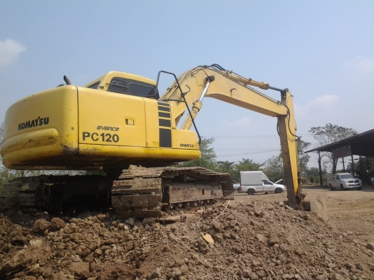 ขายแม็กโครPC 120-6 เอกสารแจ้งจําหน่ายยนต์ตระการเครืองจักรกล รถสวยพร้อมใช้