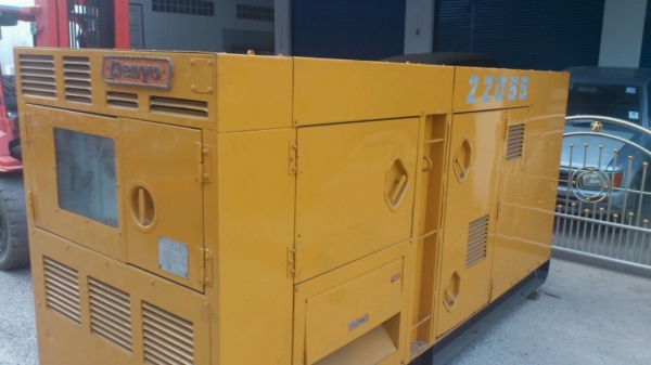 ขายเครื่องปั่นไฟ Denyo 220 Kva สภาพพร้อมใช้งาน