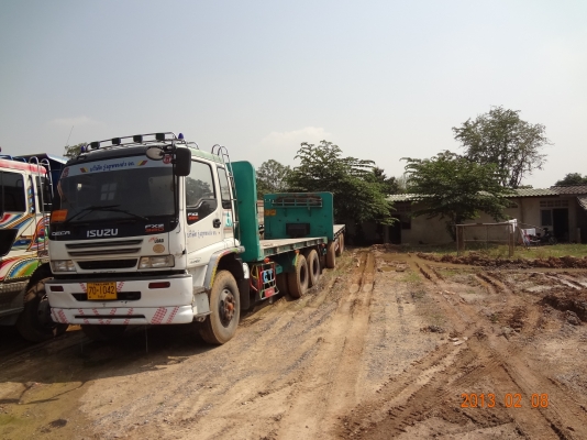 ขาย ISUZU DECA 320 ปี 50 พื้นเรียบพ่วงลูกสามคาน มี 2 พ่วง