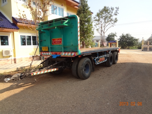 ขายลูกพ่วง 3 คาน พื้นเรียบ อุ่ CT TRUCK