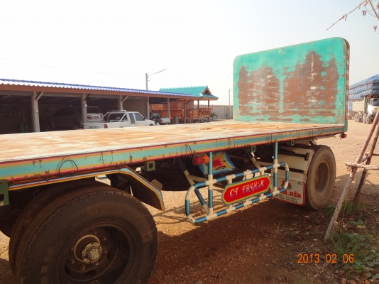 ขายลูกพ่วง 3 คาน พื้นเรียบ อุ่ CT TRUCK