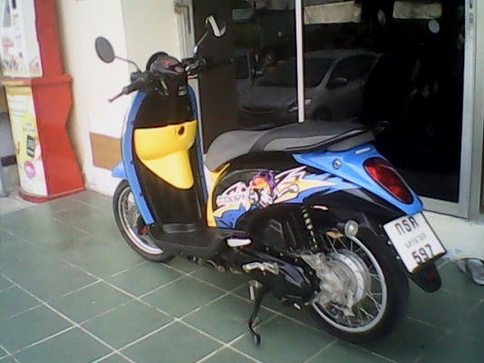 Scoopy -i ปี 2554 สวยวิ๊ง เครื่องดีประหยัดน้ำมัน ราคาถูก 25500 บาท